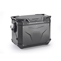 GIVI TREKKER OUTBACK EVO SMART 48L ALLOY BLACK PANNIER RIGHT (SINGLE) CAM (SOLD WITHOUT LOCK)