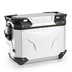 GIVI TREKKER OUTBACK EVO SMART 40L CONTOURED ALLOY ANODIZED PANNIER RIGHT (SINGLE) CAM (SOLD WITHOUT LOCK)