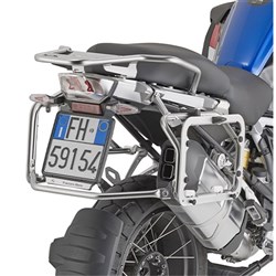GIVI PANNIER FRAMES ADAPTOR - BMW R1250GS ADVENTURE 19-24 (ONLY FOR USE WITH OEM PANNIER HOLDER)