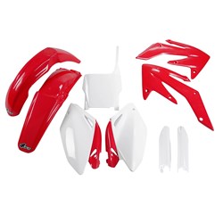 /UFO HONDA FULL PLASTICS KIT CRF250R 04-05 (OEM) (WAS HOKIT104E999)