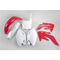 UFO HONDA PLASTICS KIT CRF250R 2009 (OEM) (WILL BECOME HOKIT112BFE999) #