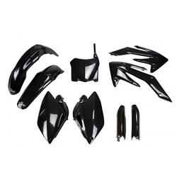 UFO HONDA FULL PLASTIC KIT CRF250R 2008 BLK (WAS HOKIT112E001)