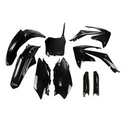 UFO HONDA FULL PLASTICS KIT CRF250R 2010/450R 09-10 BLK (WAS HOKIT113E001)