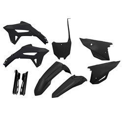 UFO HONDA FULL PLASTICS KIT CRF250R 22-23/450R 21-23  BLK (WAS HOKIT125E001)