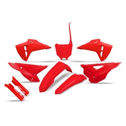 UFO HONDA FULL PLASTICS KIT RESTYLE CRF250R/RX 22-24 CRF450R/RX 21-24 (RED CR-CRF 00-25)