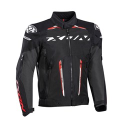 IXON BLASTER JKT BLK/WHT/RED (LG) # [ONC01]