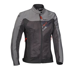 IXON ORION LADY JKT ANTH/GRY/RED (XL)