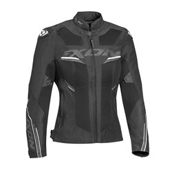 IXON DRACO LADY JKT BLK/WHT (2XL) # [ONC01]