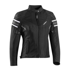 IXON ILANA EVO LADY JKT BLK/WHT (XS)