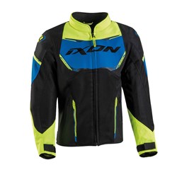 IXON STRIKER AIR KID JKT BLK/BLU/YEL (12ANS) [ONC01]