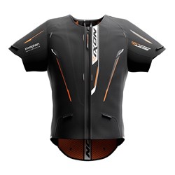 IXON IX-AIRBAG U05 (VEST W/SHLDR) BLK/ORG (XL) (UN3481/CLASS 9) (UN3481/CLASS 9)