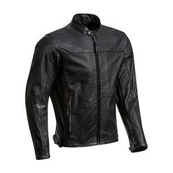 IXON CRANK AIR LEATHER JKT BLK (2XL) [ONC01]