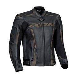 IXON VORTEX 2 LEATHER JKT BLK (MD) [ONC01]