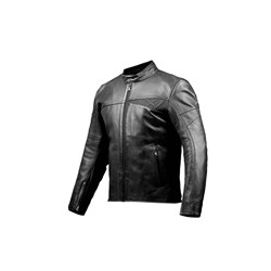 IXON CRANKY AIR LTHR JKT BLK (3XL) [ONC01]