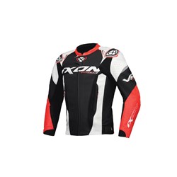 IXON VORTEX 3 JKT BLK/WHT/RED (MD)