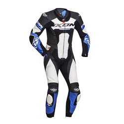 IXON JACKAL 1PC SUIT BLK/WHT/BLU (MD) [ONC01]