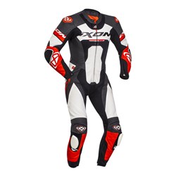 IXON JACKAL 1PC SUIT BLK/WHT/RED (MD) [ONC01]
