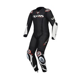 IXON VORTEX 3 1PC SUIT BLK/WHT (MD)