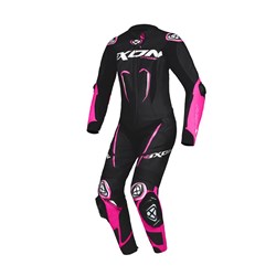 IXON VORTEX 3 LADIES 1P SUIT BLK/PNK/WHT (XS)