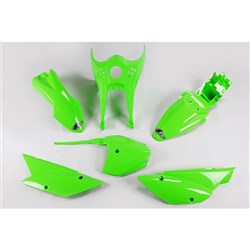 UFO KAWASAKI PLASTICS KIT KLX 110 10-26 GRN