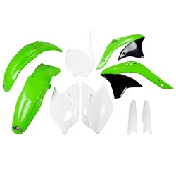 UFO KAWASAKI FULL PLASTICS KIT KX450F 07 (OEM) (WAS KAKIT209E999)