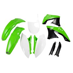UFO KAWASAKI FULL PLASTICS KIT KX450F 09-11 (OEM 09) (WAS KAKIT213E999)