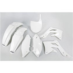 /UFO KAWASAKI PLASTICS KIT KX450F 12 WHT (WILL BECOME KAKIT217FE047) # [SPC01]