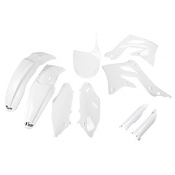 /UFO KAWASAKI FULL PLASTICS KIT KX450F 12 WHT (WAS KAKIT217E047)