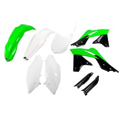 /UFO KAWASAKI FULL PLASTICS KIT KX250F 14-15 (OEM 14-15) (WAS KAKIT221E999)