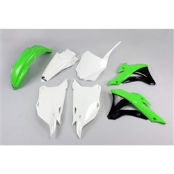 UFO KAWASAKI PLASTICS KIT KX85 14-21 GRN