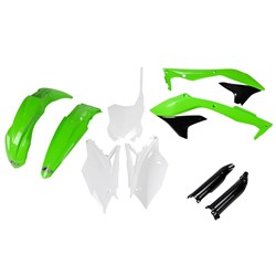 UFO KAWASAKI FULL PLASTICS KIT KX450F 16-17 (OEM) (WAS KAKIT223E999)