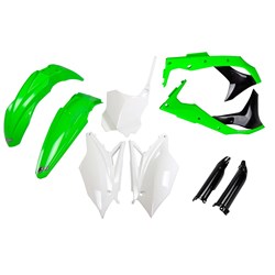 UFO KAWASAKI FULL PLASTICS KIT KX250F 17 (OEM) (WAS KAKIT224E999)