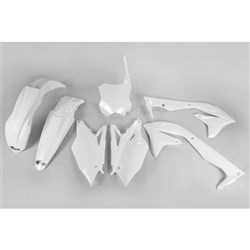 UFO KAWASAKI PLASTICS KIT KX450F 18 WHT (WILL BECOME KAKIT226FE047) #