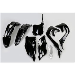 /UFO KAWASAKI PLASTICS KIT KX250F 21-22/KX450F 19-22 FLU GRN #