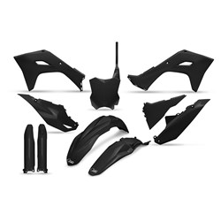 UFO KAWASAKI FULL PLASTICS KIT KX250F 25 / KX450F 24-26 BLK