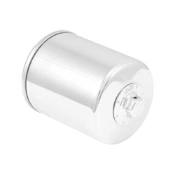K&N OIL FILTER: H.D. V/ROD (CHROME)  [ONC01] #
