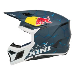 KINI RED BULL MX3 HELM 1.0 - BLUE/WHITE (SM)