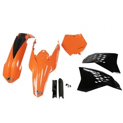 /UFO KTM FULL PLASTICS KIT SX/SXF 07-10 (OEM) (WAS KTKIT506E999)