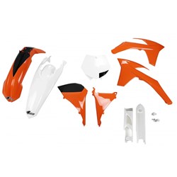 /UFO KTM FULL PLASTICS KIT SX 2011 (OEM) (WAS KTKIT509E999)