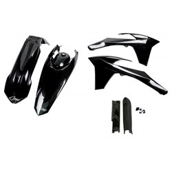 /UFO KTM FULL PLASTICS KIT EXC 12-13 BLK (WAS KTKIT513E001)