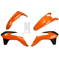 /UFO KTM FULL PLASTICS KIT EXC 14-16 (OEM) (WAS KTKIT516E999)