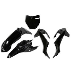 UFO KTM PLASTICS KIT 65 16-23 BLK