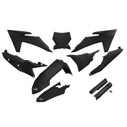 UFO KTM PLASTICS KITS SX/SX-F 23-24 BLK