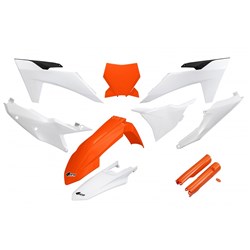 UFO KTM COMPATIBLE SX 125/250/300 - SXF 250/350/450 2023 FULL PLASTICS KIT (OEM) (WAS KTKIT529E999)
