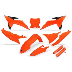 UFO KTM FULL PLASTICS KIT SX125 25 NEON ORG