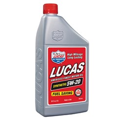 LUCAS SYN 5W-20 SYNTHETIC MOTOR OIL 1QT/946ML  [ONC01] #