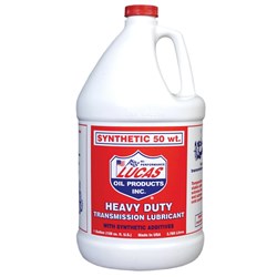 LUCAS SYNTHETIC 50WT TRANSMISSION OIL 1GAL/3.79L (L10146)  [ONC01] #