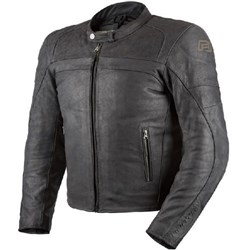 RJAYS CALIBRE II LTHR JKT BLK (MD)