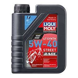 LIQUI MOLY 5W-40 SYNTH STREET RACE 1L 2592 (6 TO A BOX) [SPC01]