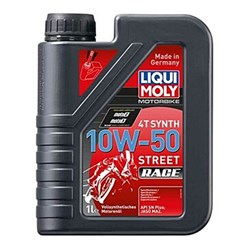 LIQUI MOLY 10W-50 SYNTH STREET RACE 1L 1502 (6 TO A BOX) [SPC01]